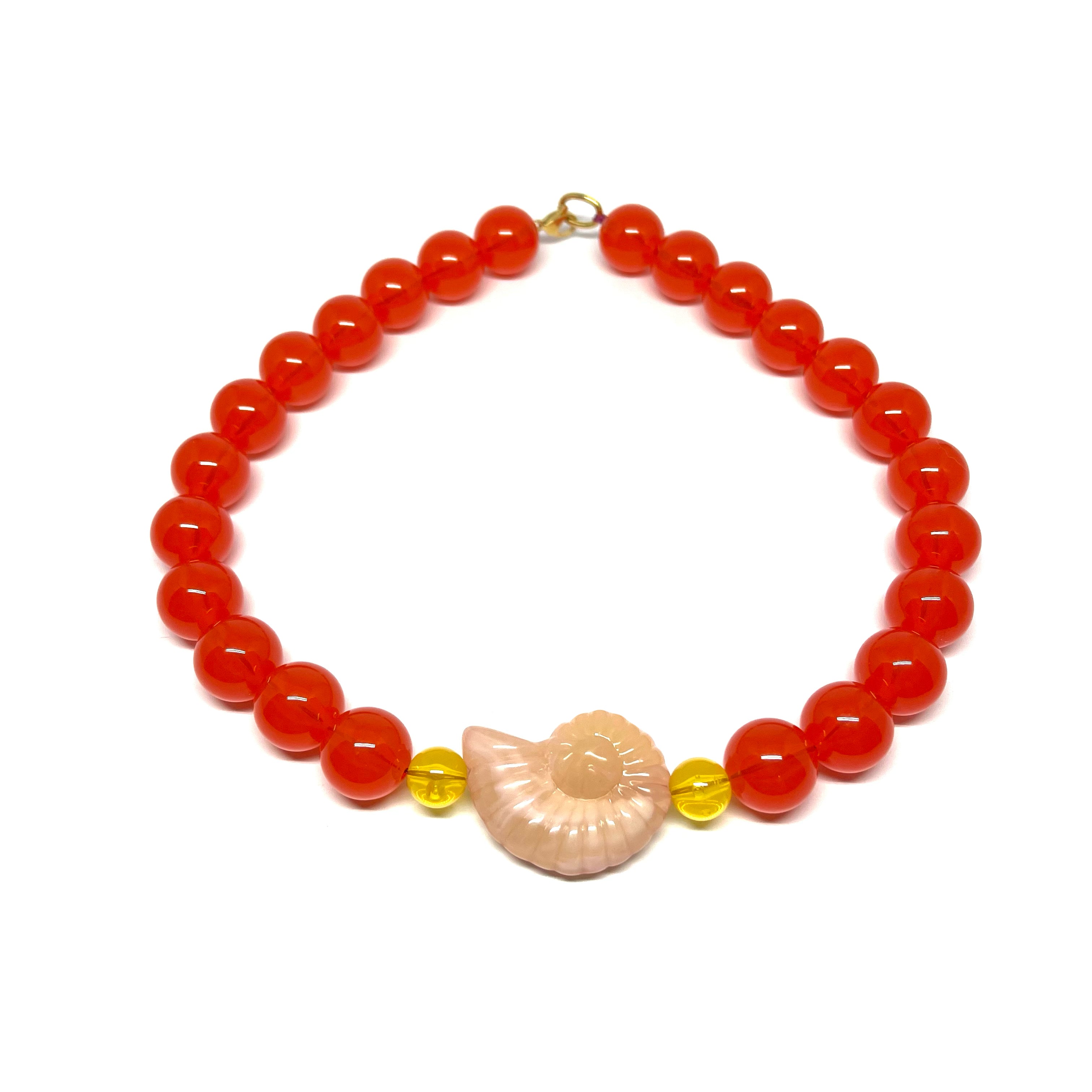 Collier Arielle - orange
