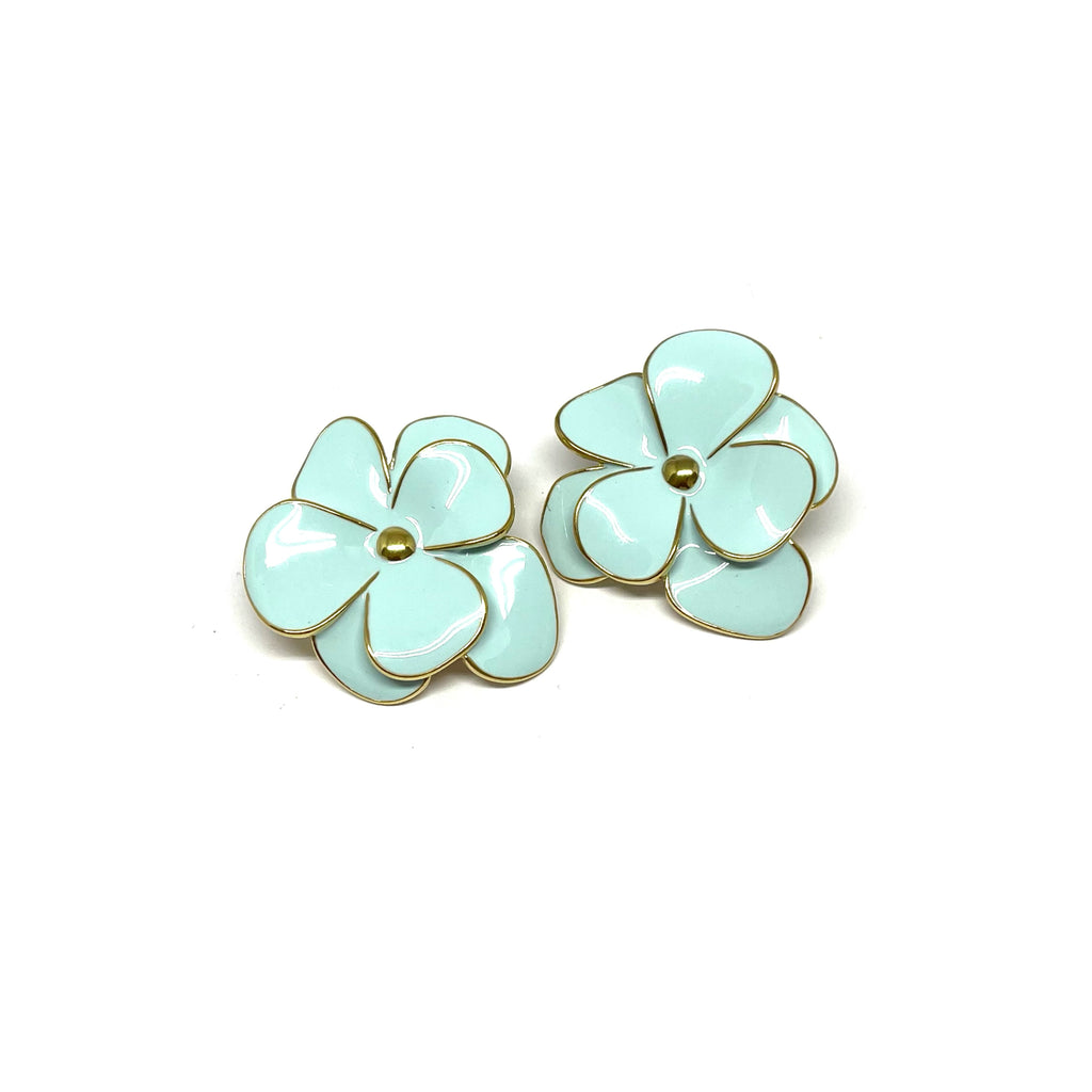 Boucles d'oreilles Telma - ciel