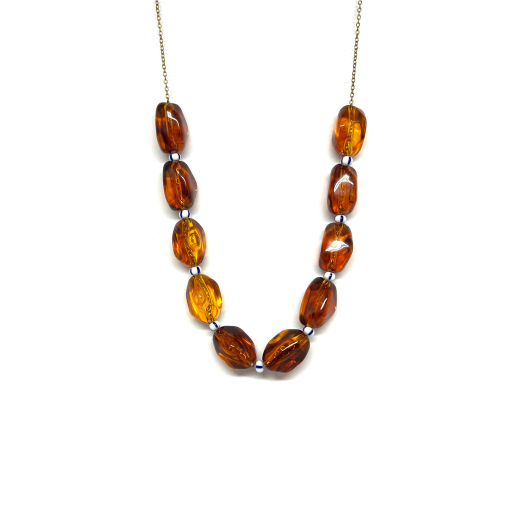 Collier Marcel - marron
