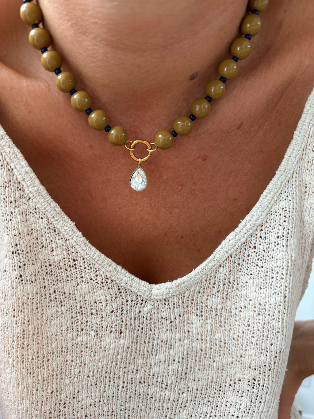 Collier Alfred - kaki