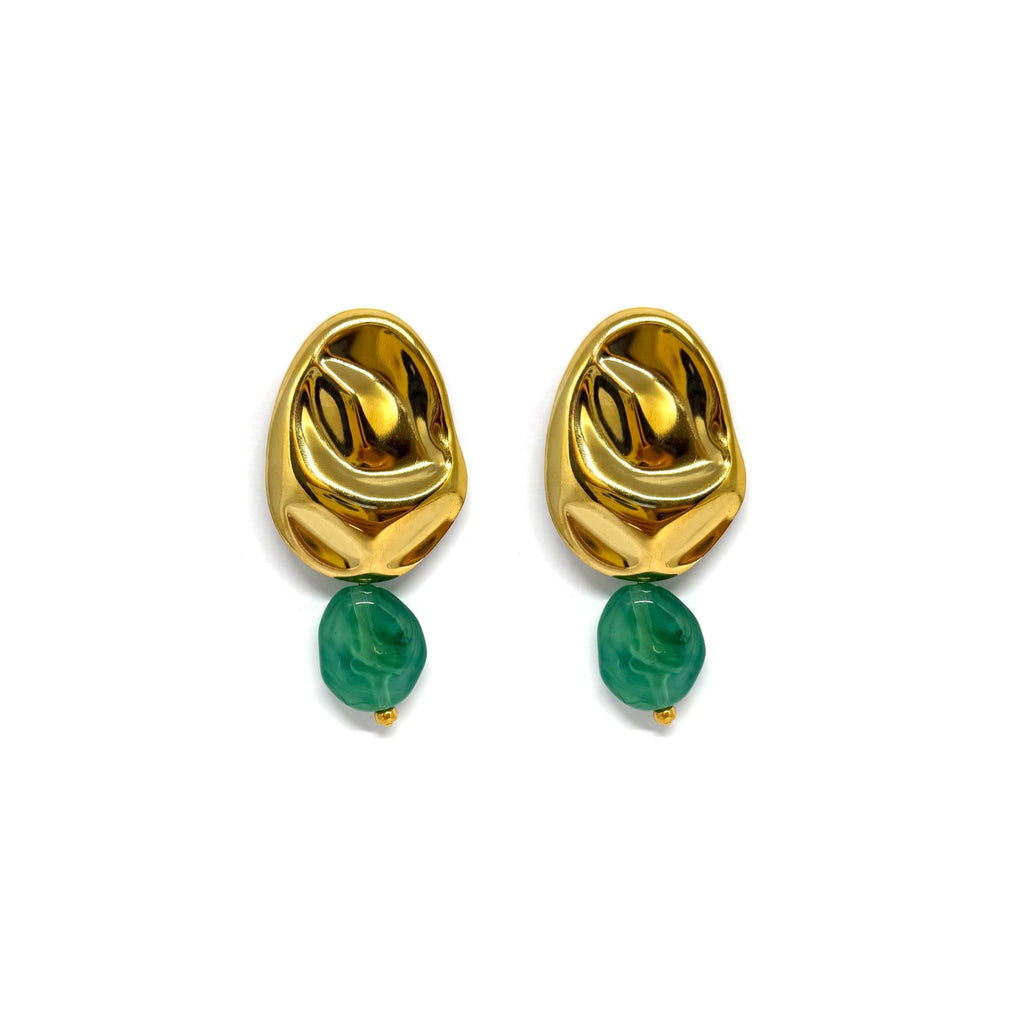 Boucles d’oreilles Bonnie - vert