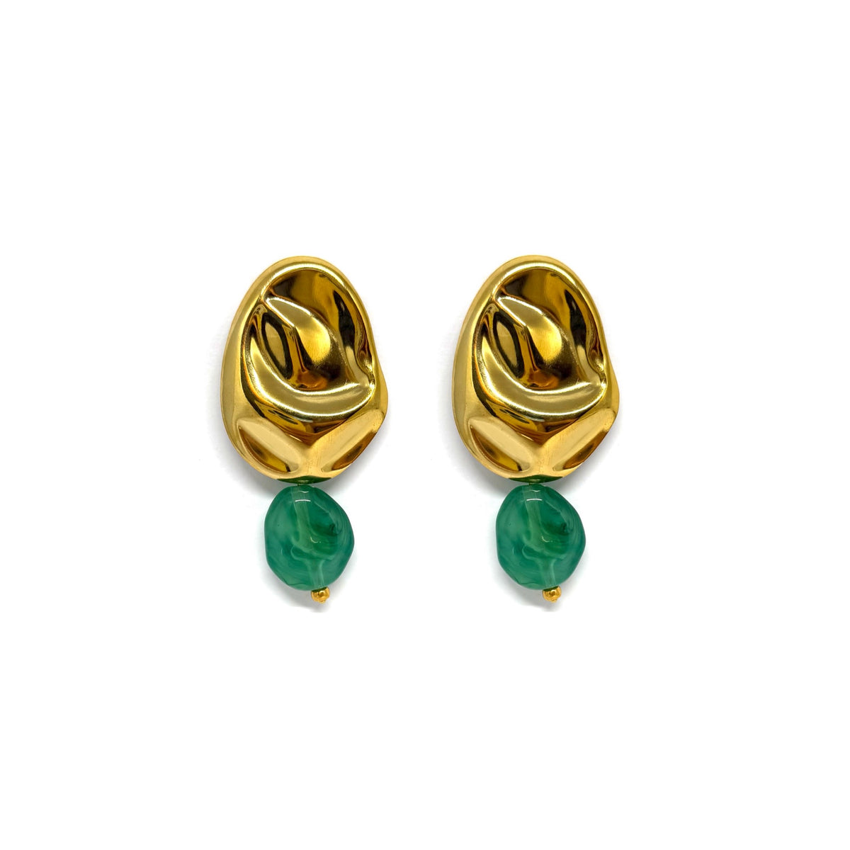 Boucles d’oreilles Bonnie - vert