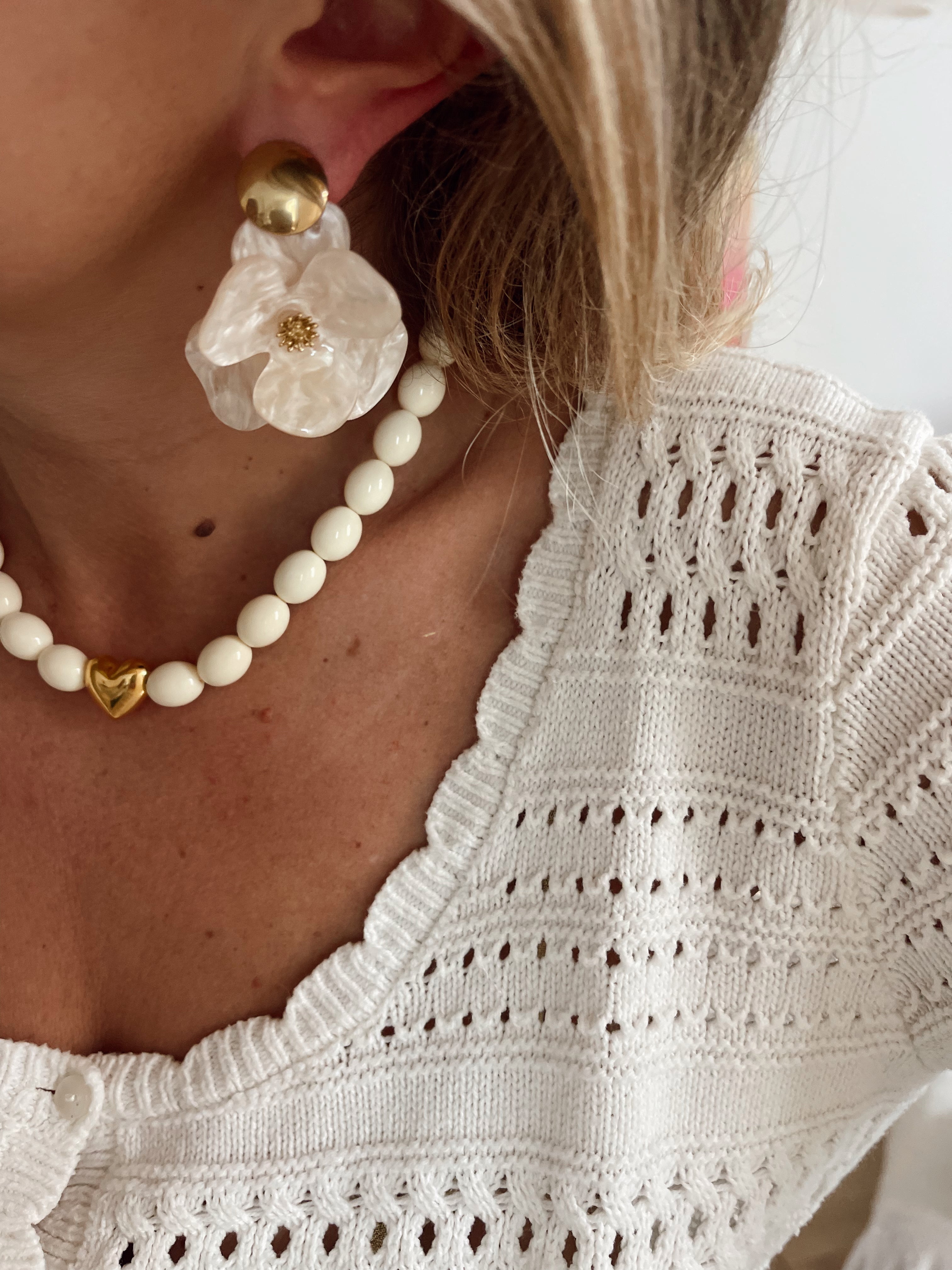 Boucles d’oreilles Pénélope sable