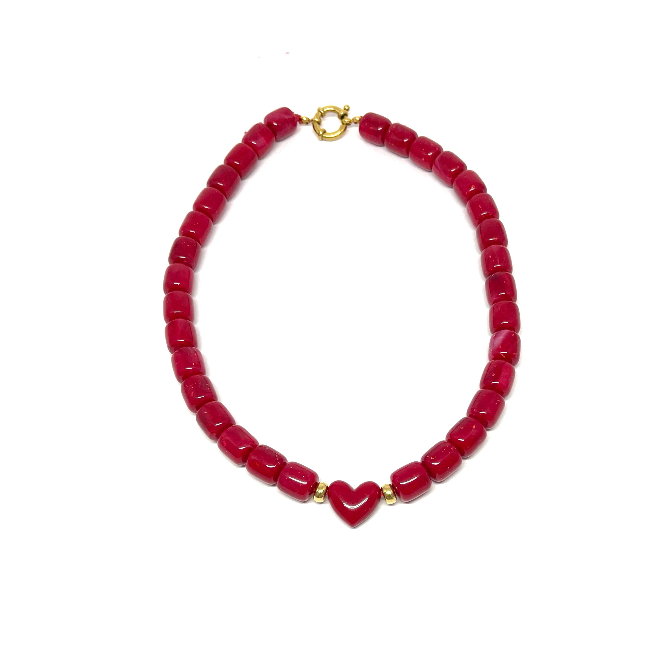 Collier Archi - rouge