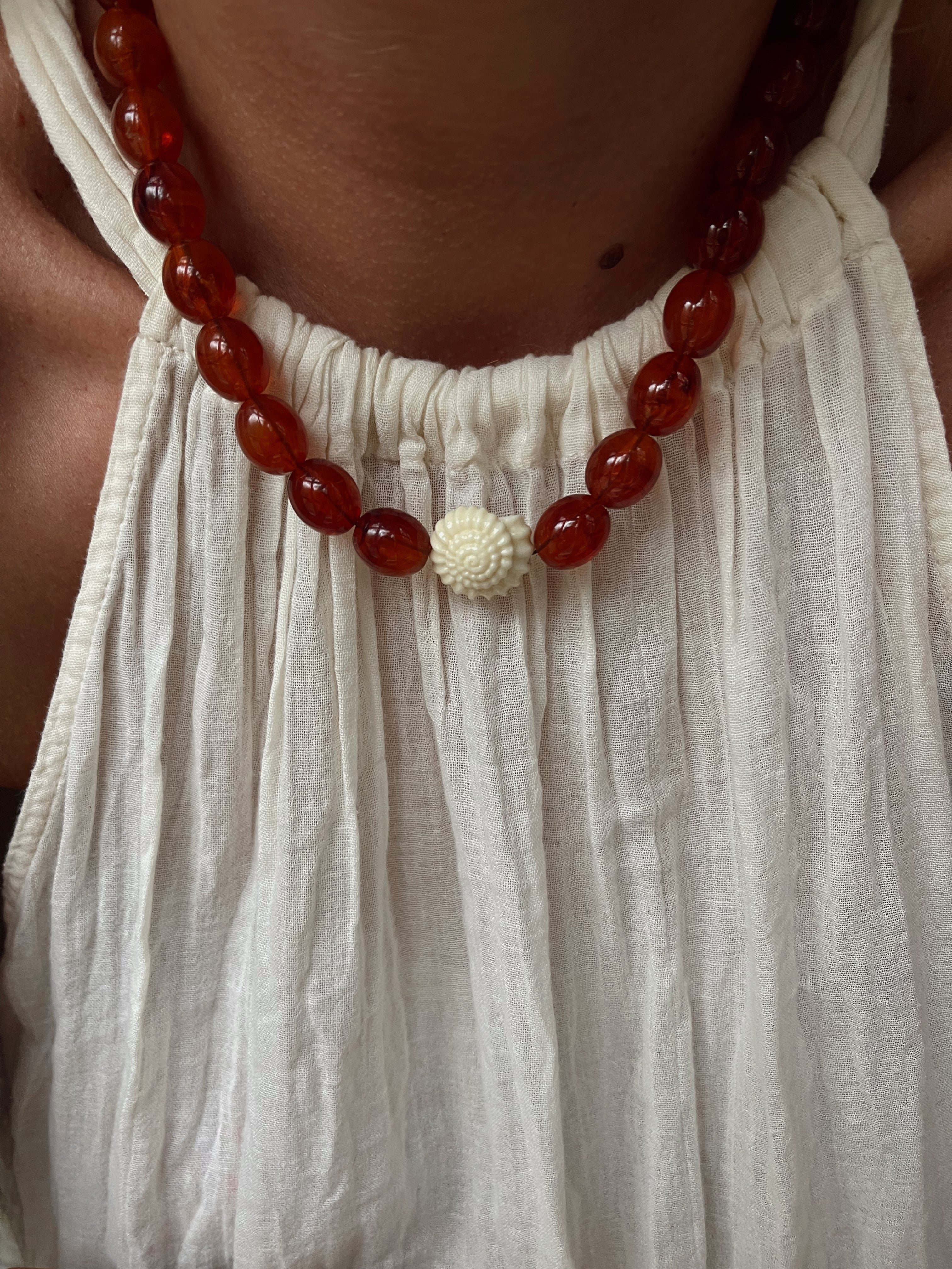 Collier Sacha - orange