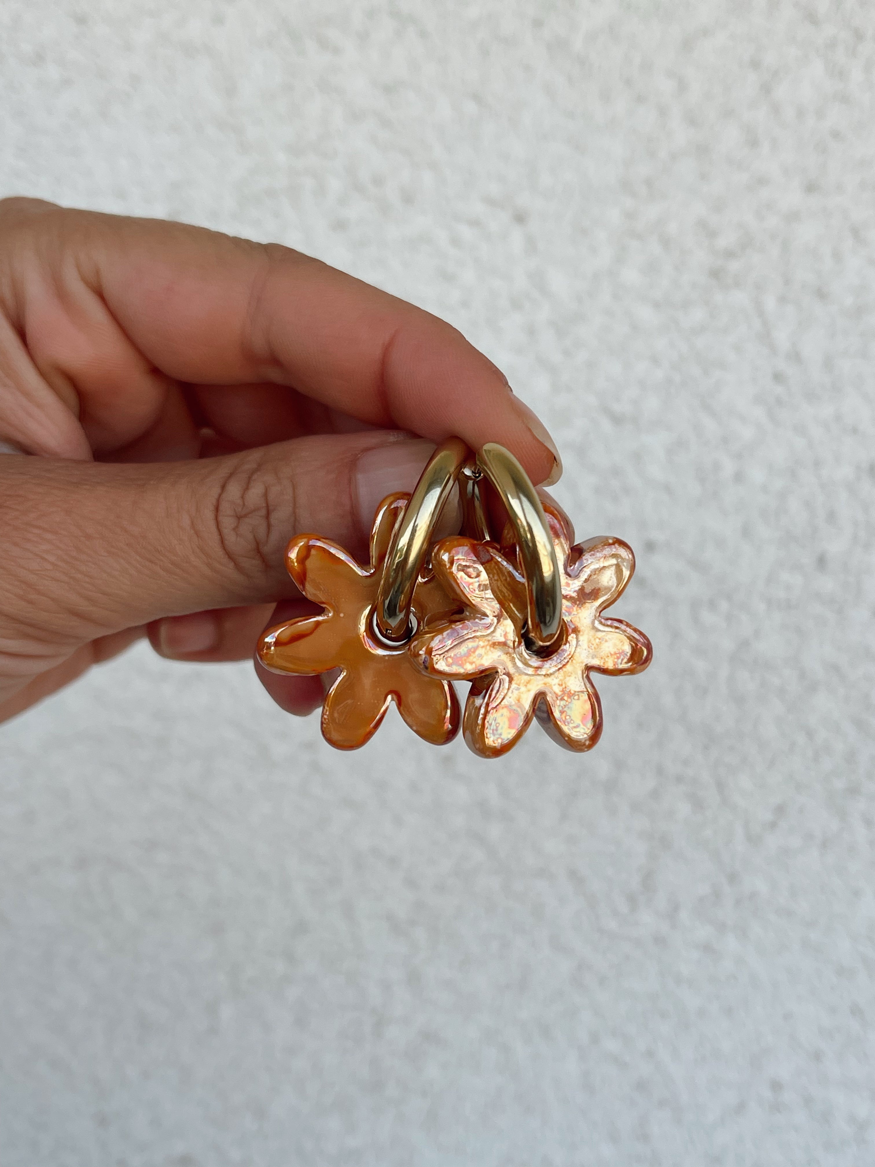 Créoles Flora del sol - orange