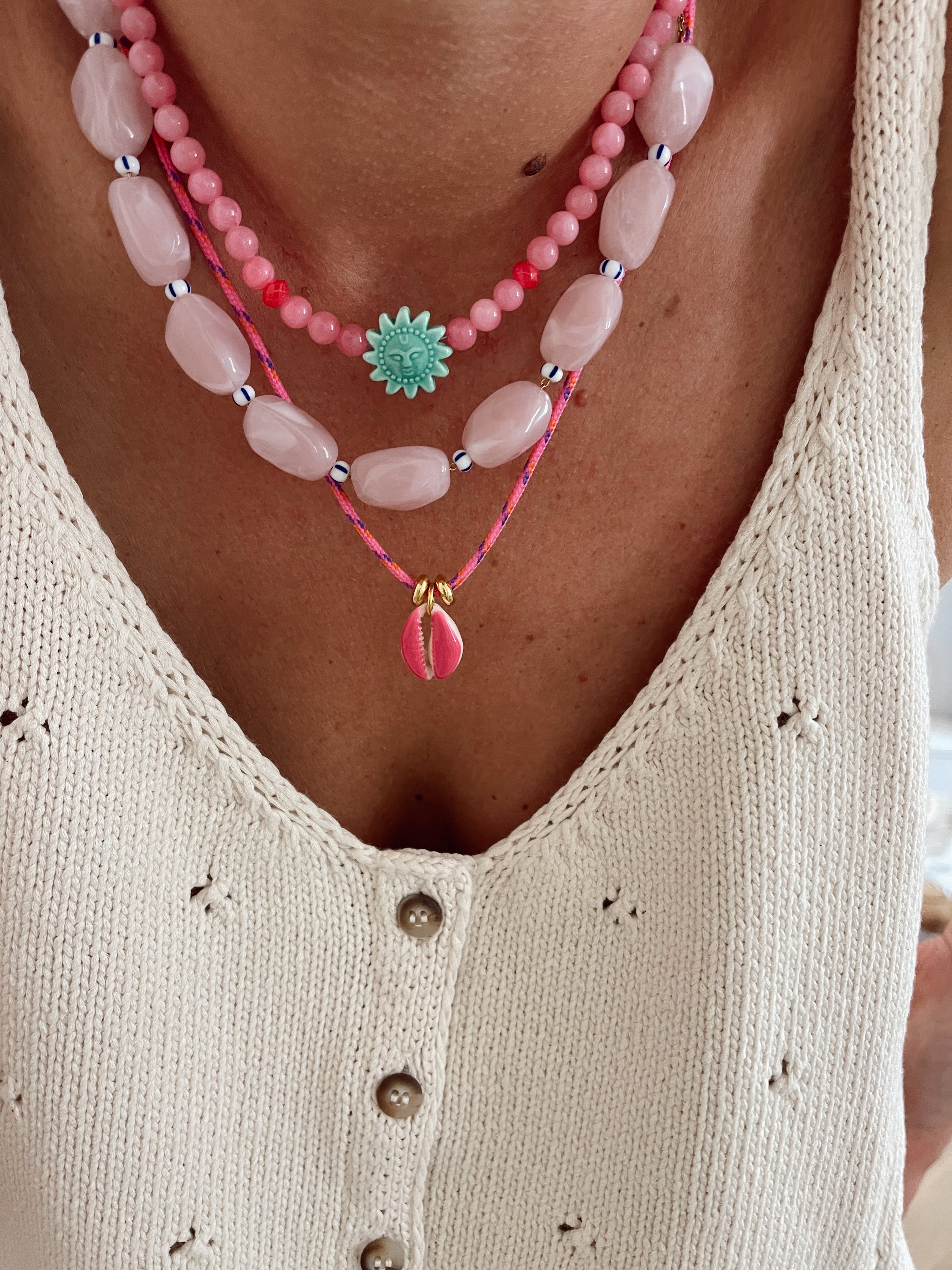 Collier Solemio - vert