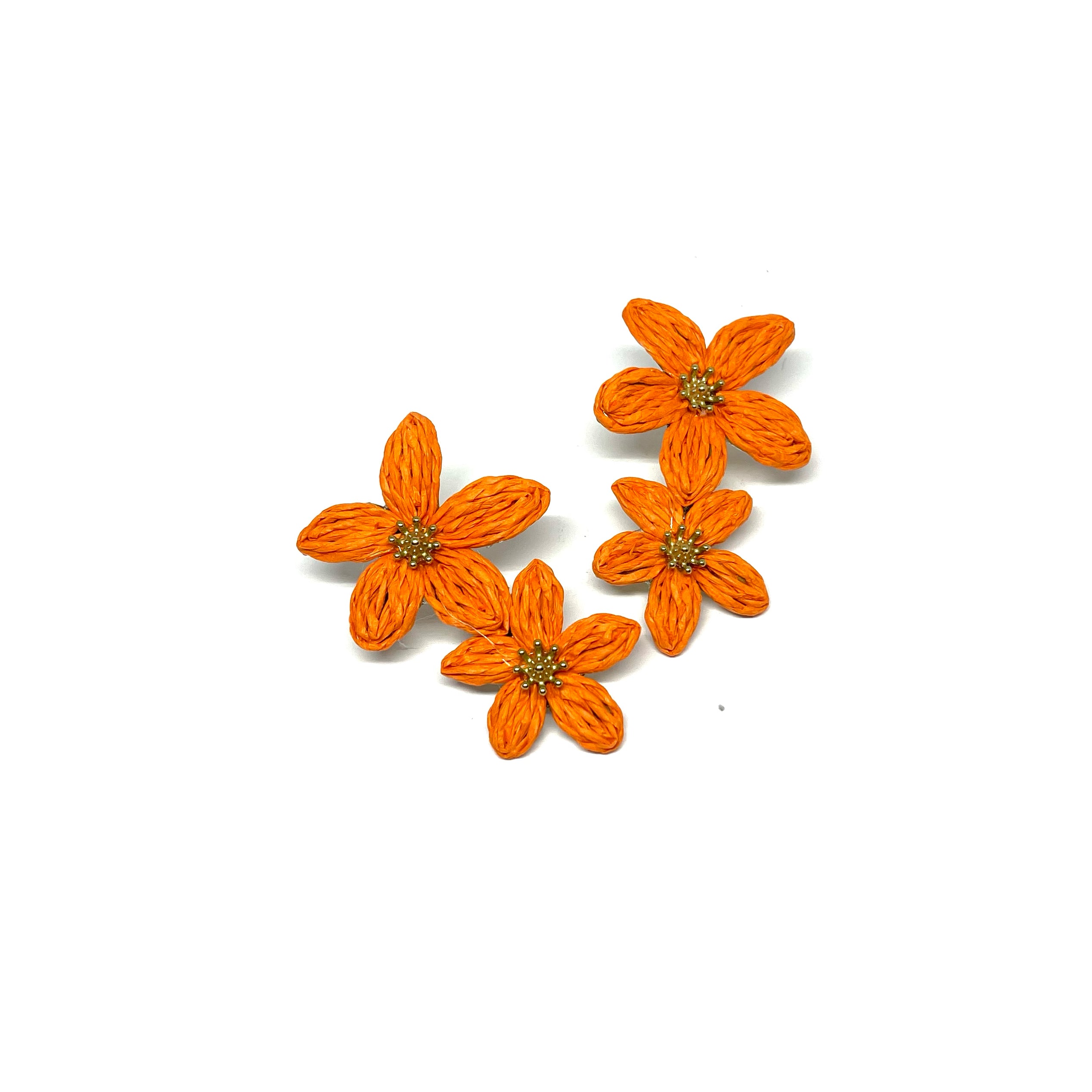 Boucles d’oreilles Janis - orange