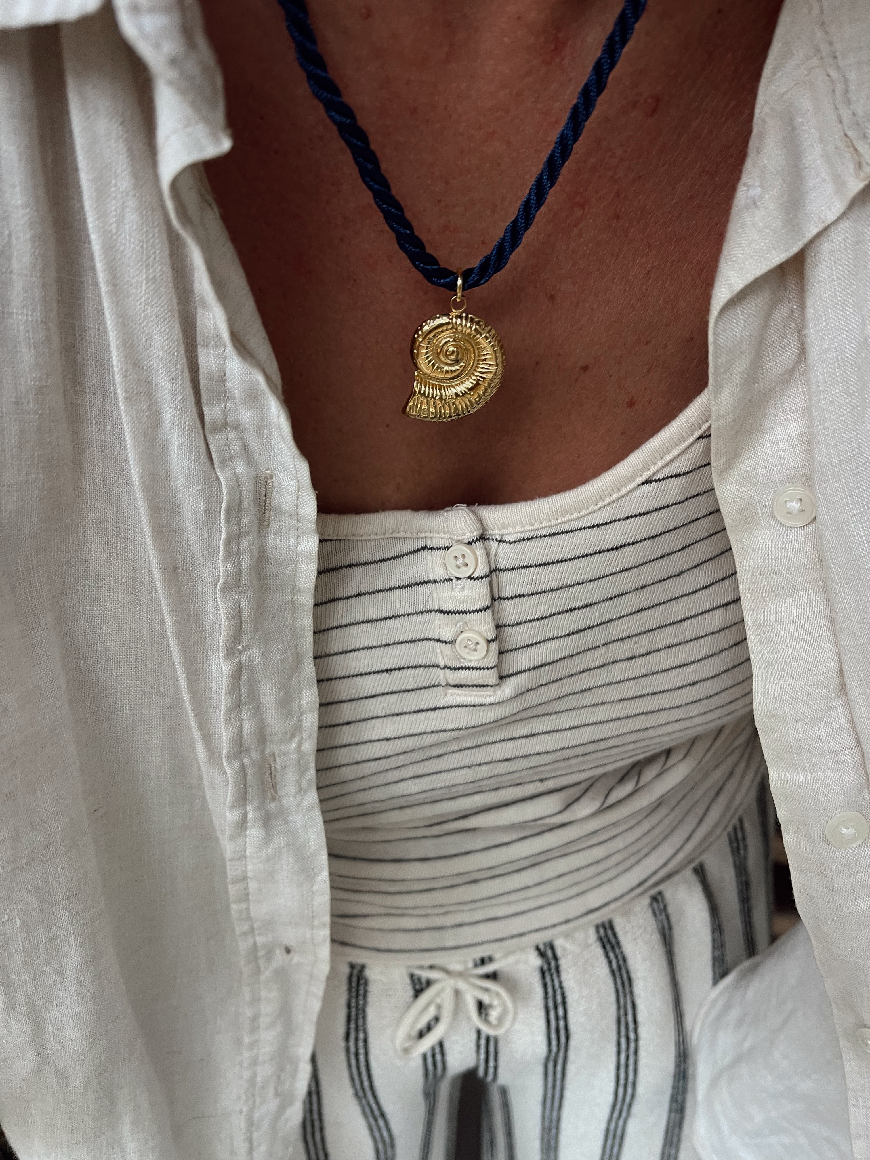 Collier Mara - marine