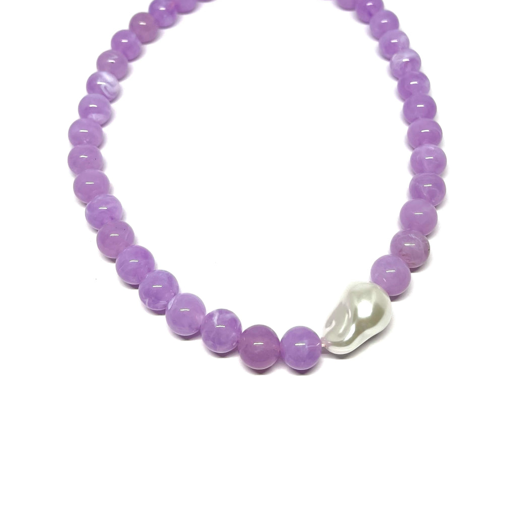Collier Hortense - Lilas