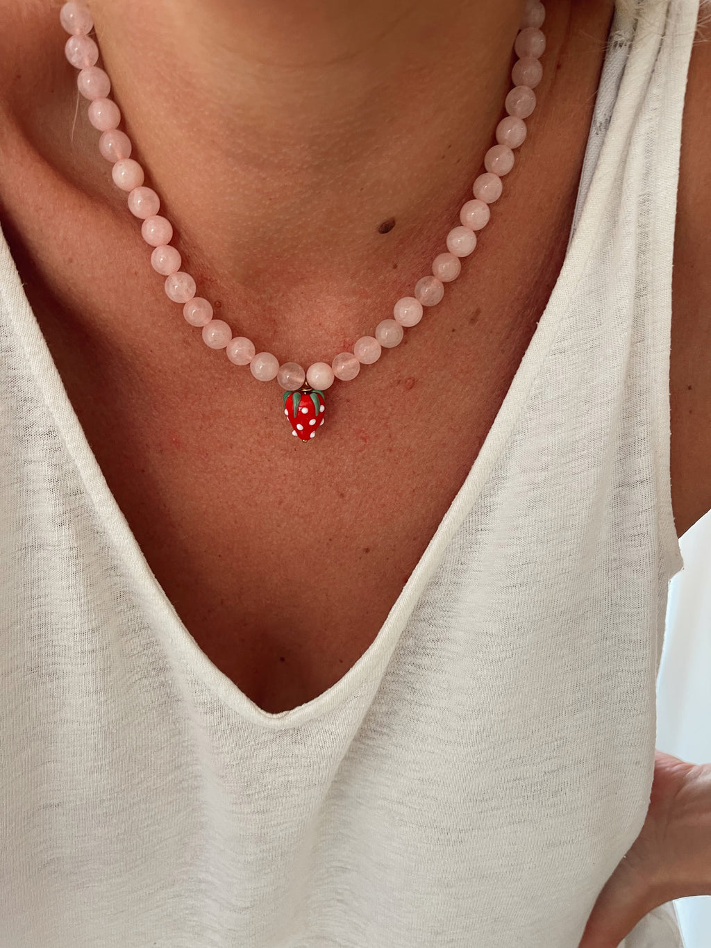 Collier Fraise