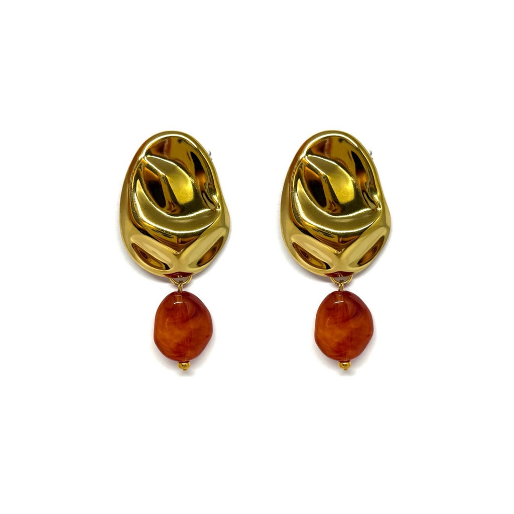 Boucles d’oreilles Bonnie - orange