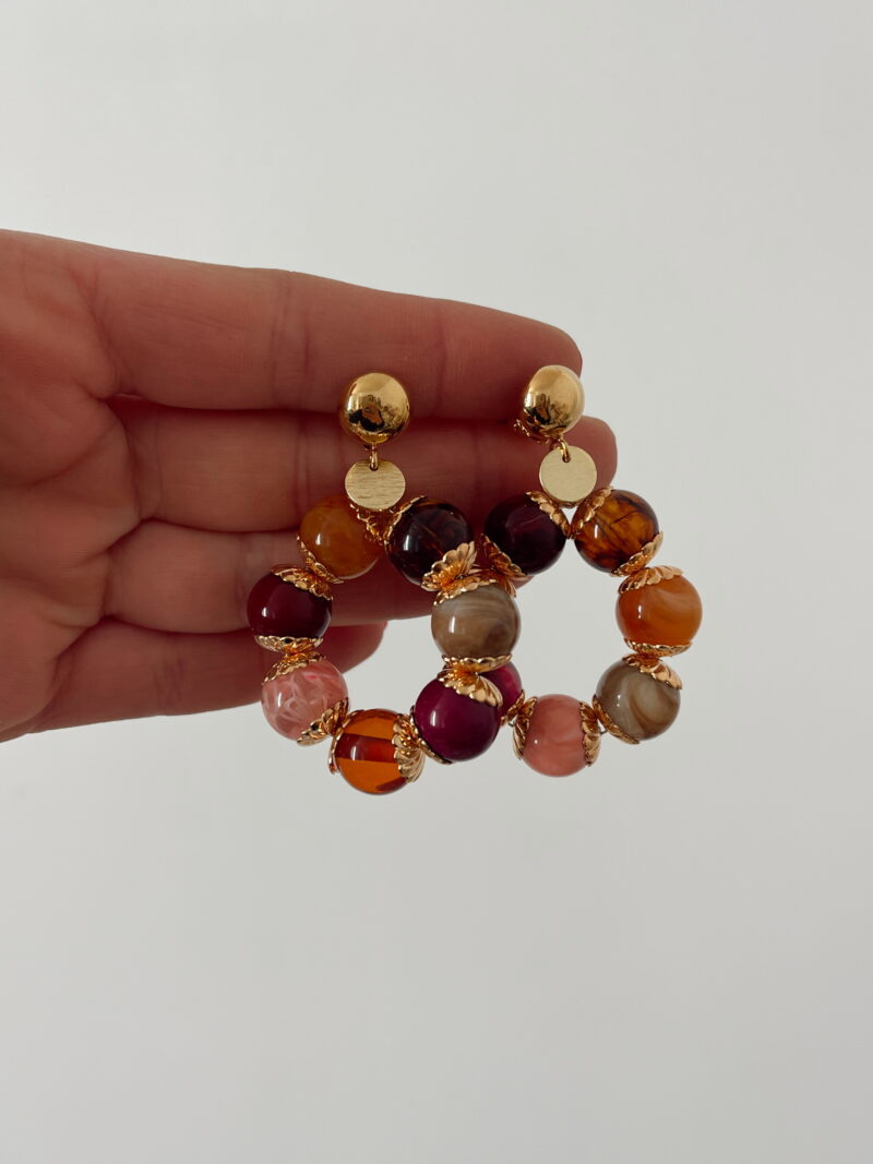 Boucles d'oreilles Ava - automne