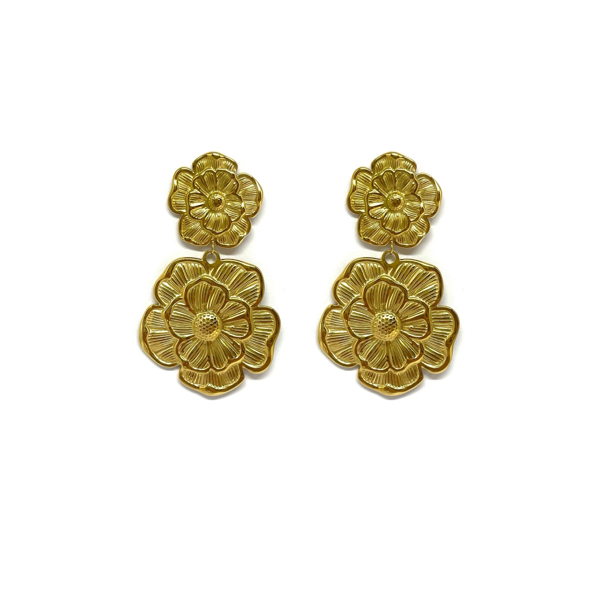 Boucles d'oreilles Camelia